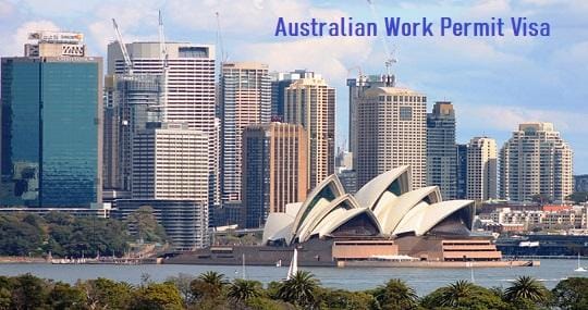 Australia Work Permit Visa
